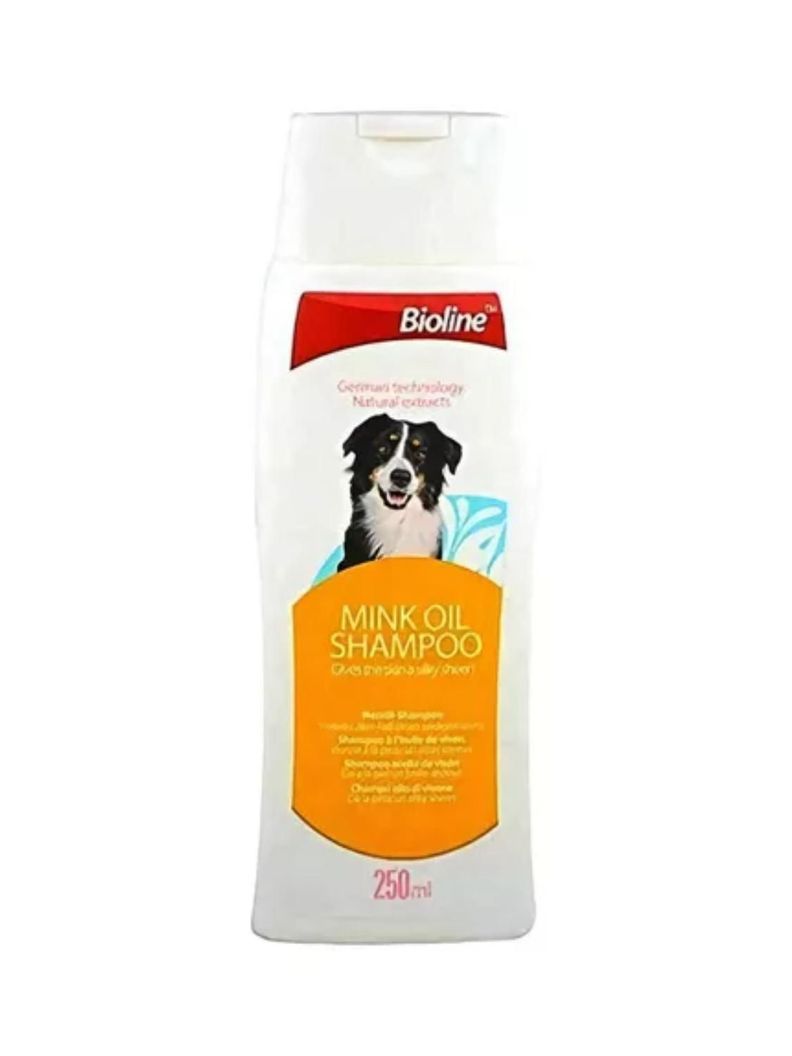 Shampoo aceite de vison pelaje sedoso y brillante 250ml-0