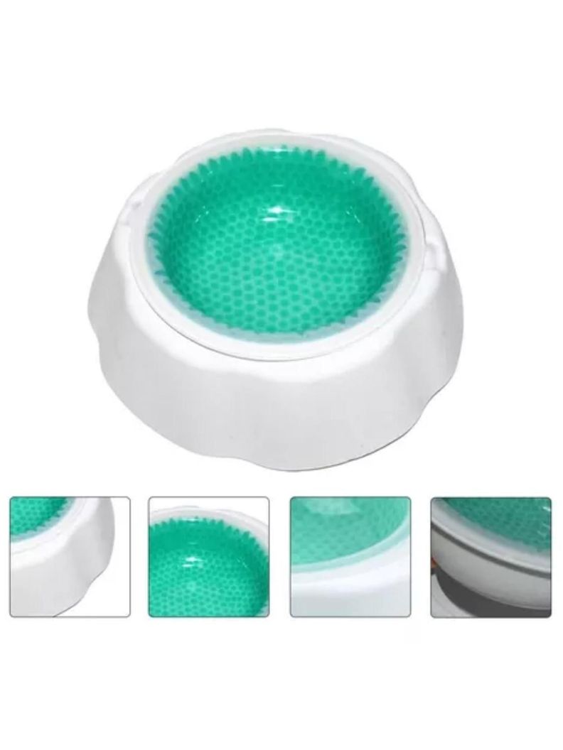 Plato Bebedero Comedero Refrescante Mascotas 21 Cm-2
