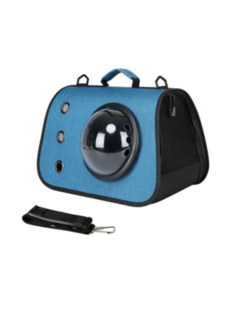 Bolso transportador para gatos pegable 40x26x25-4