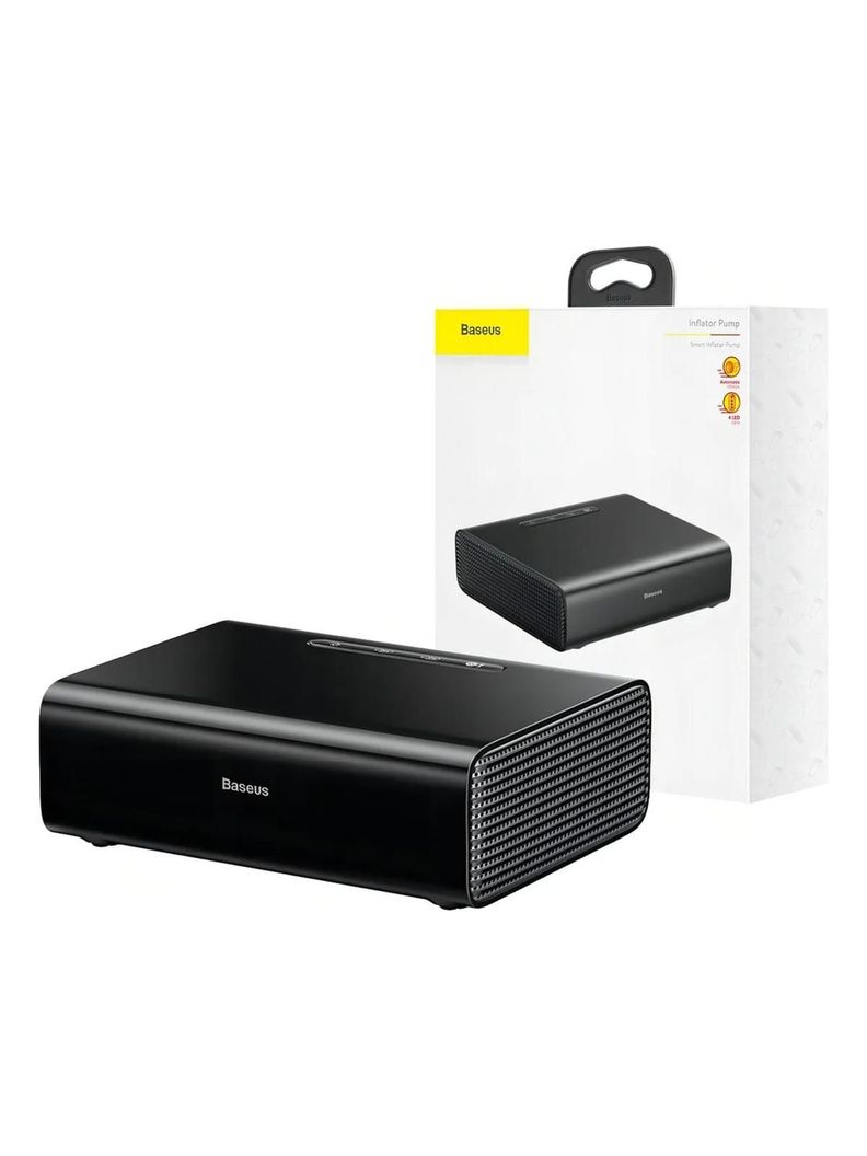 Inflador Neumatico Electrico Portatil Baseus CRCQB01 Negro
