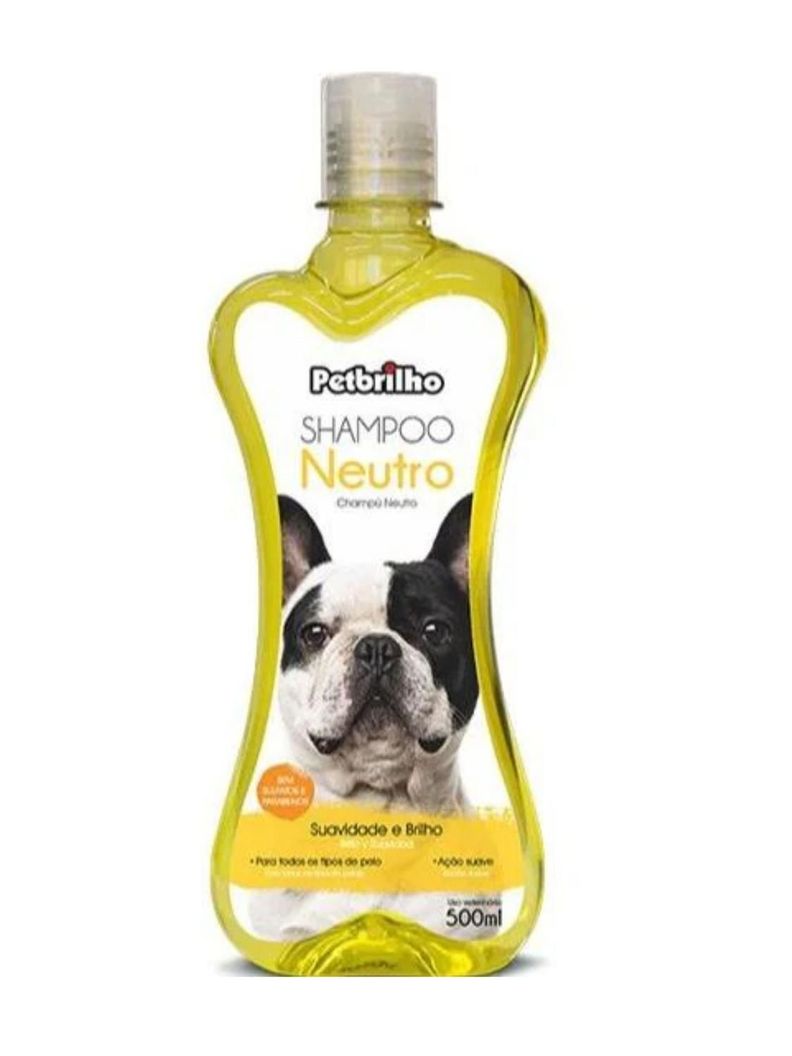 Shampoo Neutro Vegano 500ml Perros y Gatos Blanco 10