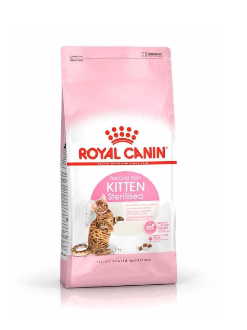 Royal Feline Kitten Sterilised Saco 400 Gr Blanco 10