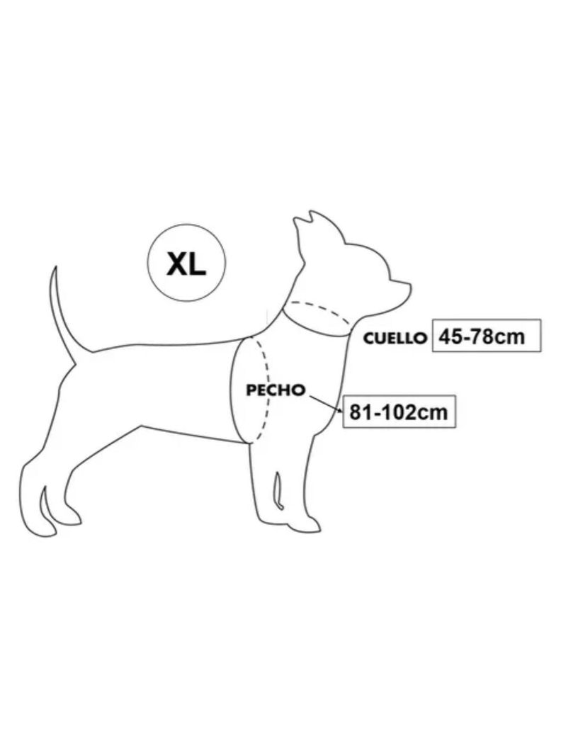Arnes Pechera Reforzada Para perros Talla XL - Buen Amigo-1