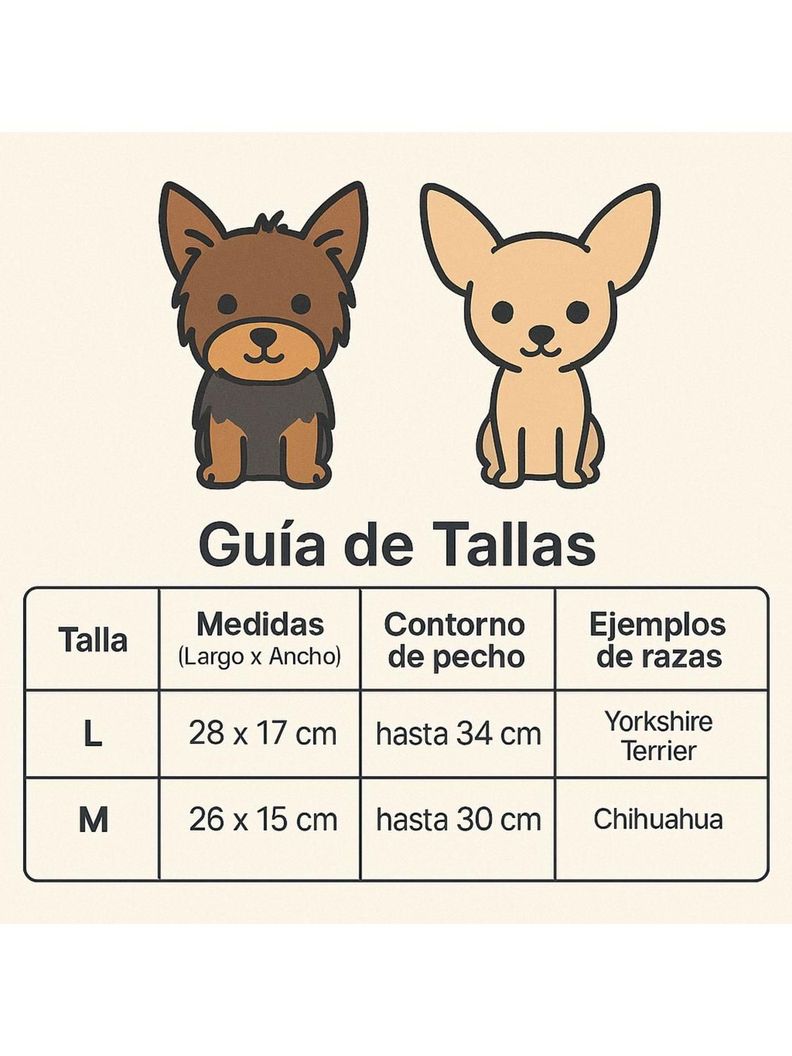 Ropa para mascota animal polar Talla M 26x15 CM-1