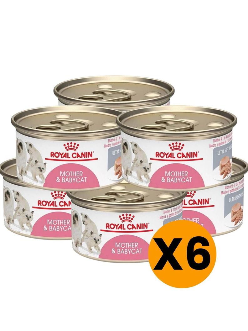 ALIMENTO ROYAL CANIN MOTHER AND BABYCAT Lata 145Gr PACK X6-0