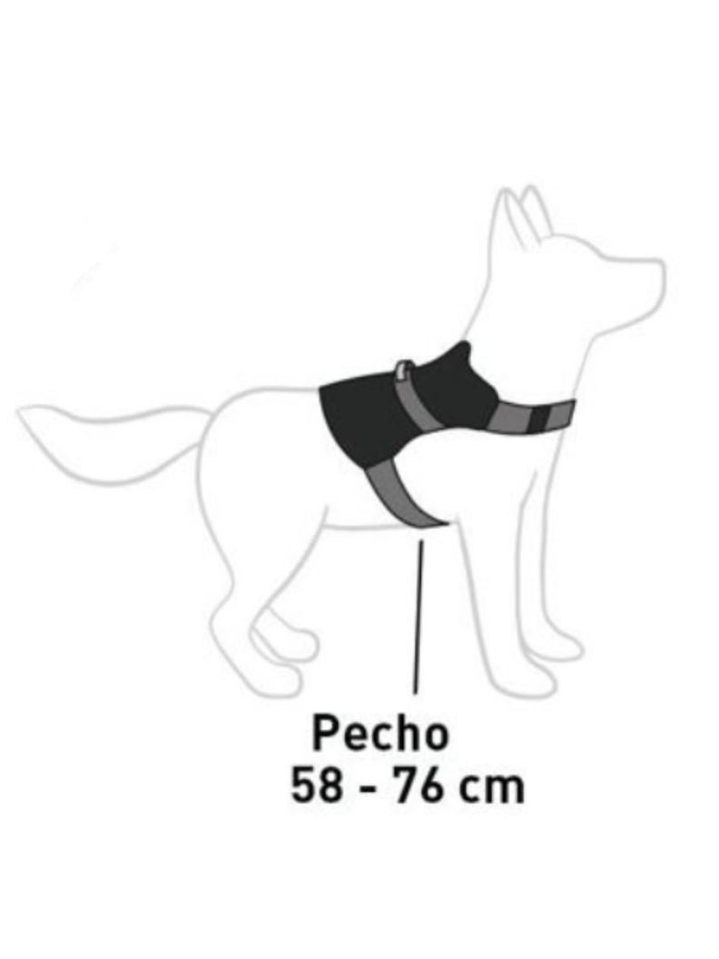 Arnes Pechera para perros reforzada police k9 talla L-2