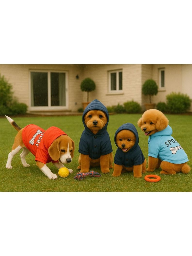 Parka para mascotas Polar Sport Talla XL 36x20 CM-3