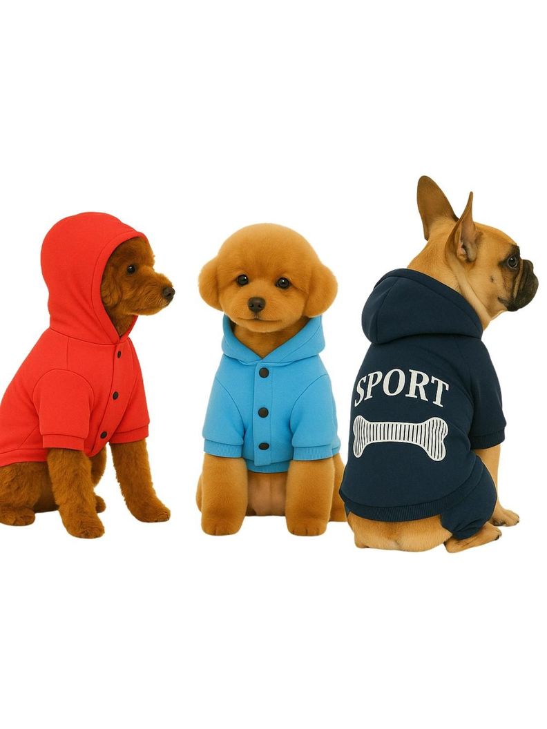Parka para mascotas Polar Sport Talla XL 36x20 CM-4