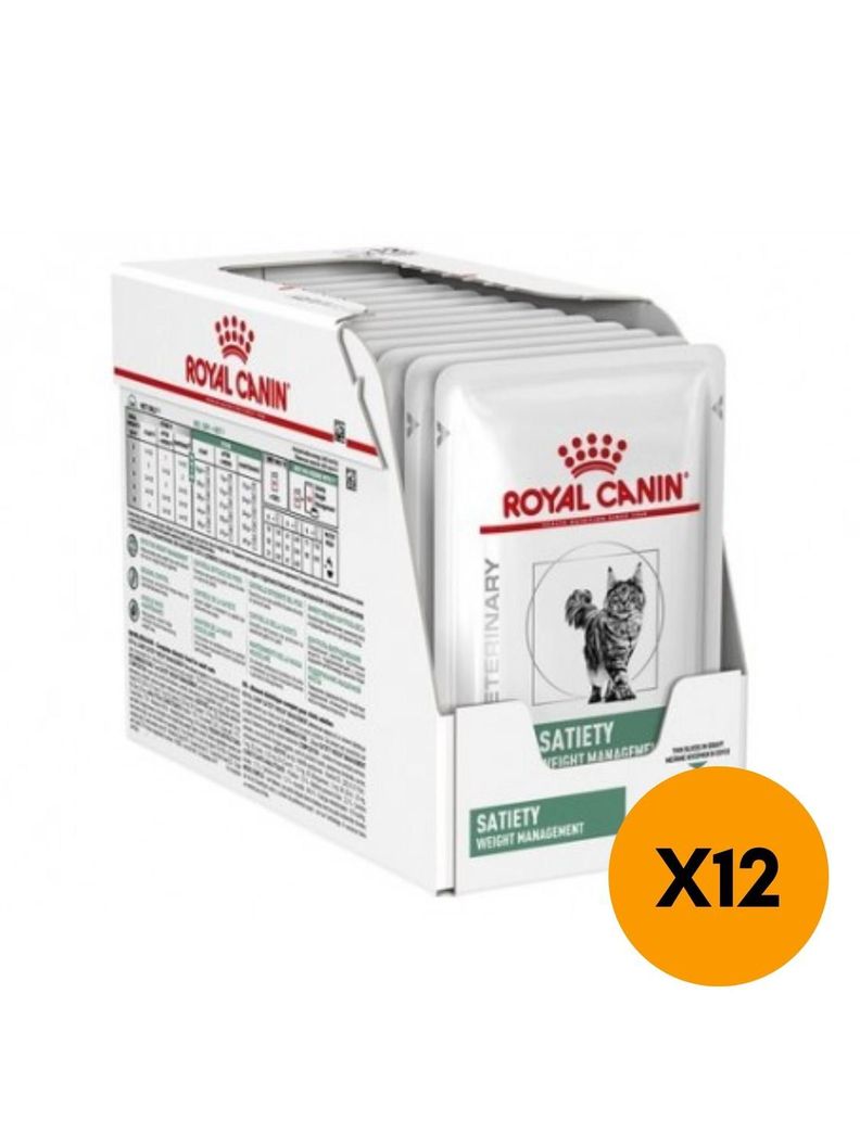 Royal Canin pouch Satiety Gato 85g (12 unidades)-0