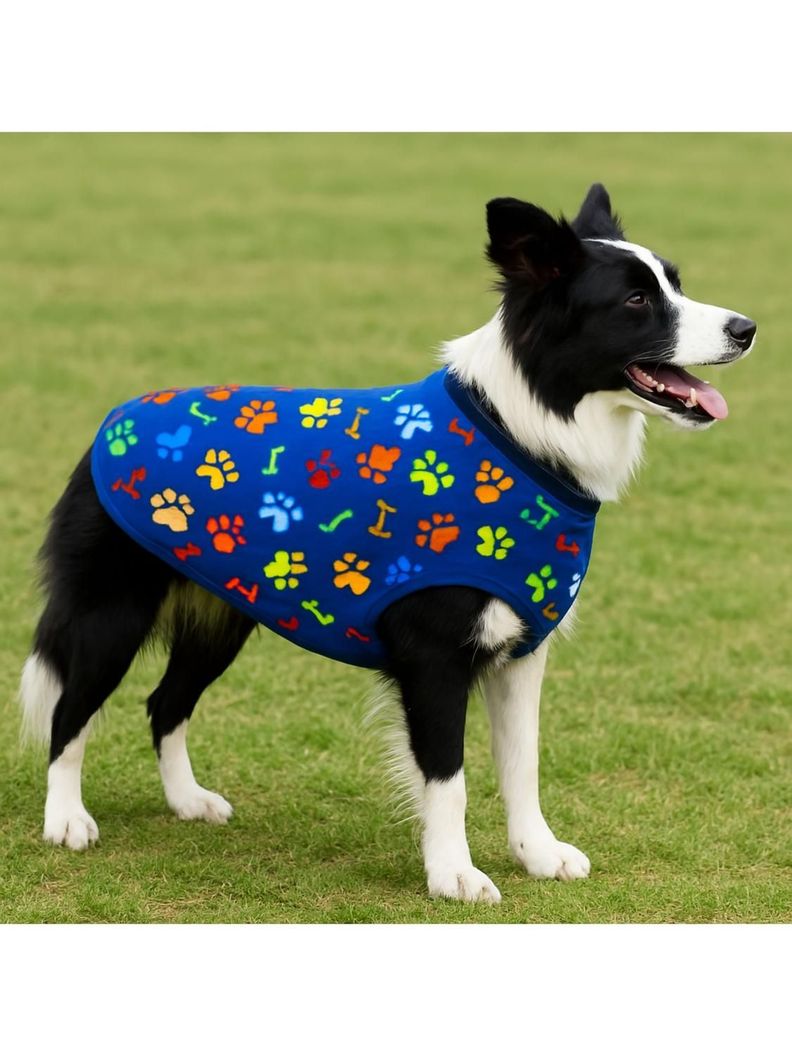 Capa de Polar para perro talla 5XL 65 CM Boder Colie