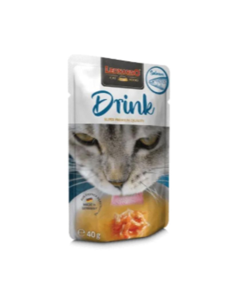 ALIMENTO LEONARDO DRINK SABOR SALMÓN 40 GR (PACK 20 SOBRES)-2