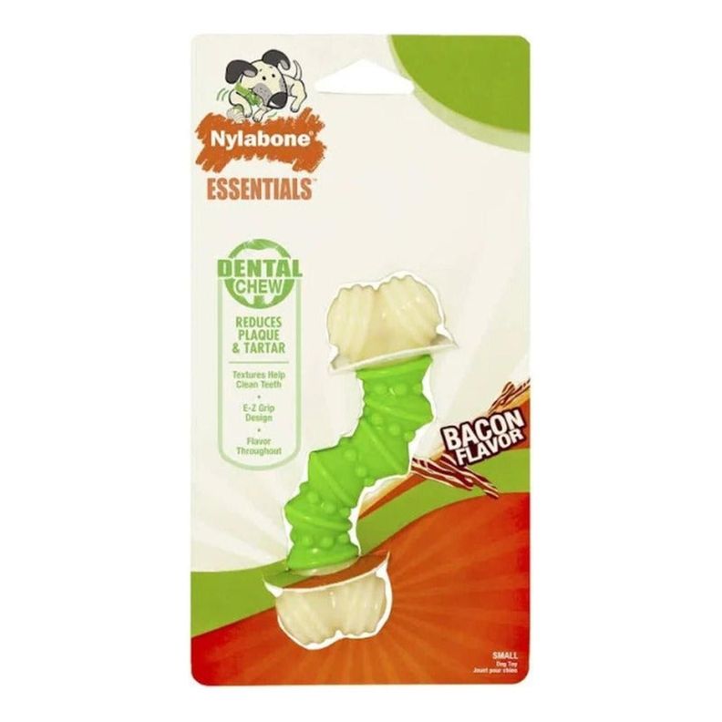 Hueso para Perros Mordedores Extremos Sabor Tocino Talla S - Nylabone-0