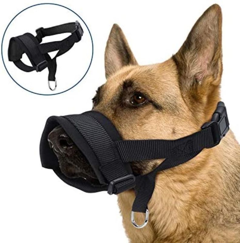 Bozal Para Perros Con Acolchado Suave Talla Xxl-1