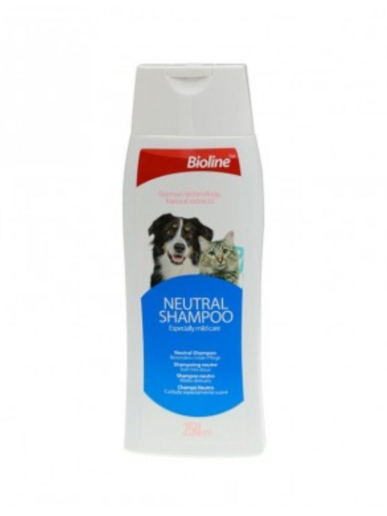 Shampoo Neutro para perros y gatos 250 ml-0