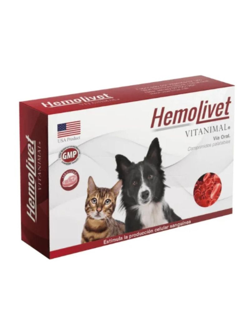 Hemolivet Vitanimal - 10 Comprimidos-4