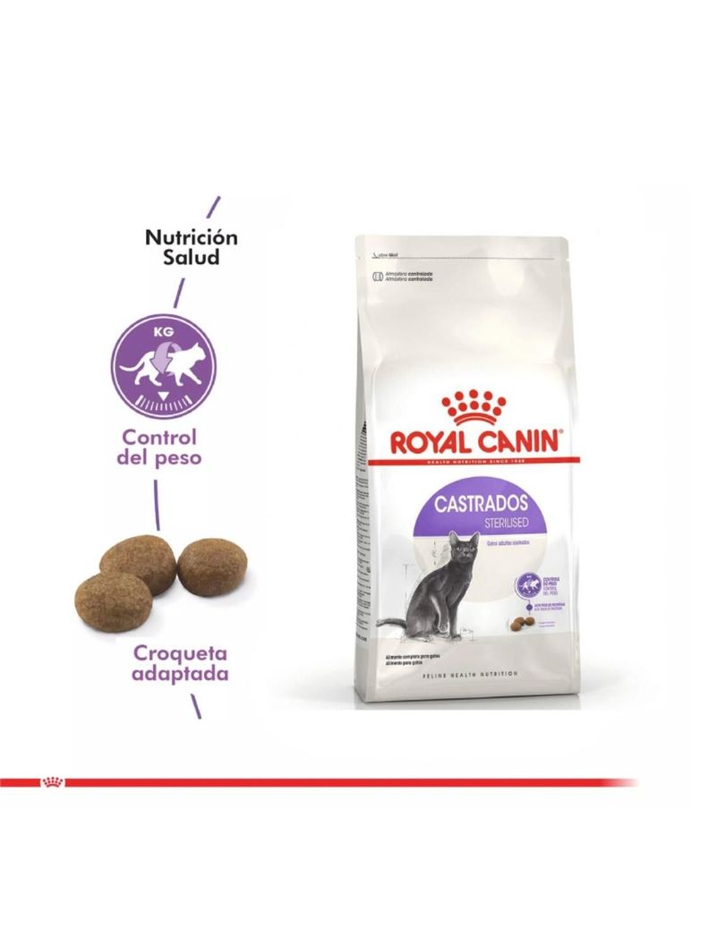 Alimento Royal Castrados Sterilised Feline Saco 1.5 kilo-2