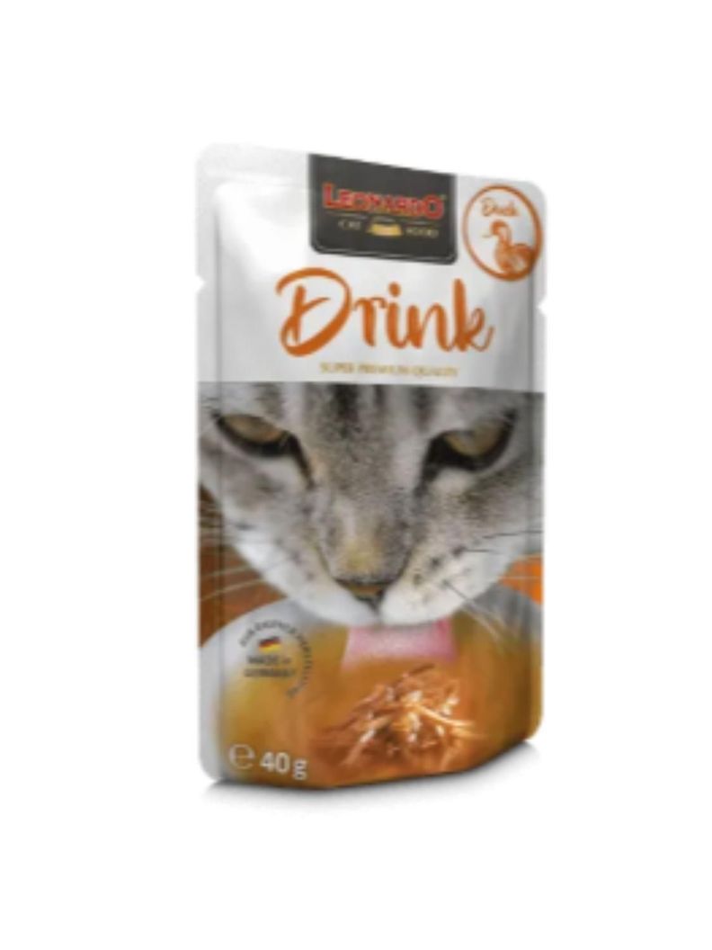 ALIMENTO LEONARDO DRINK SABOR PATO - 40 GR (PACK 20 SOBRES)-2