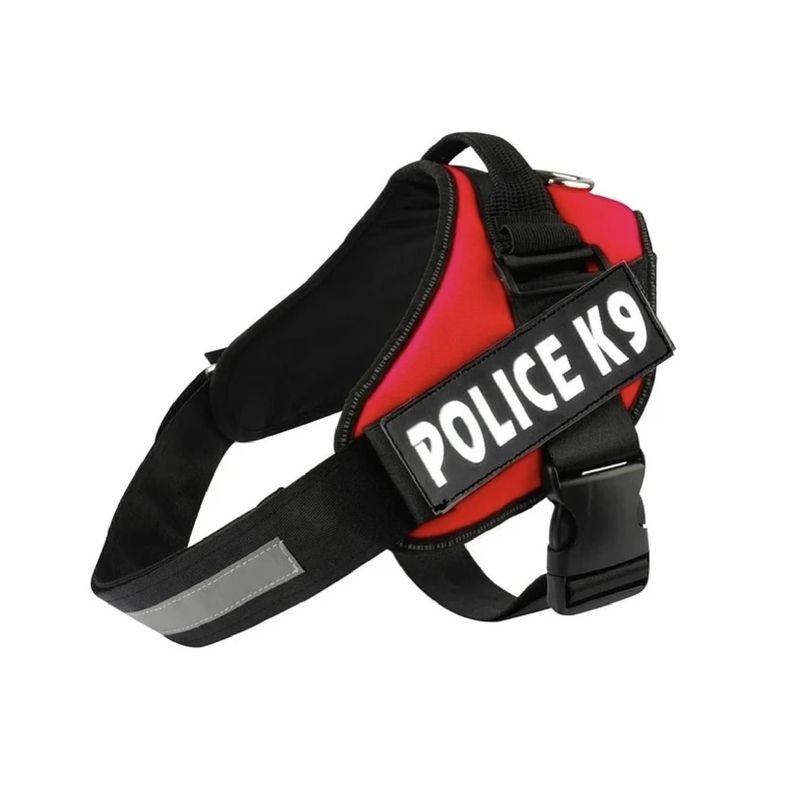 Arnes Reforzado Police K9 Talla M - 10 a 15 Kg-0
