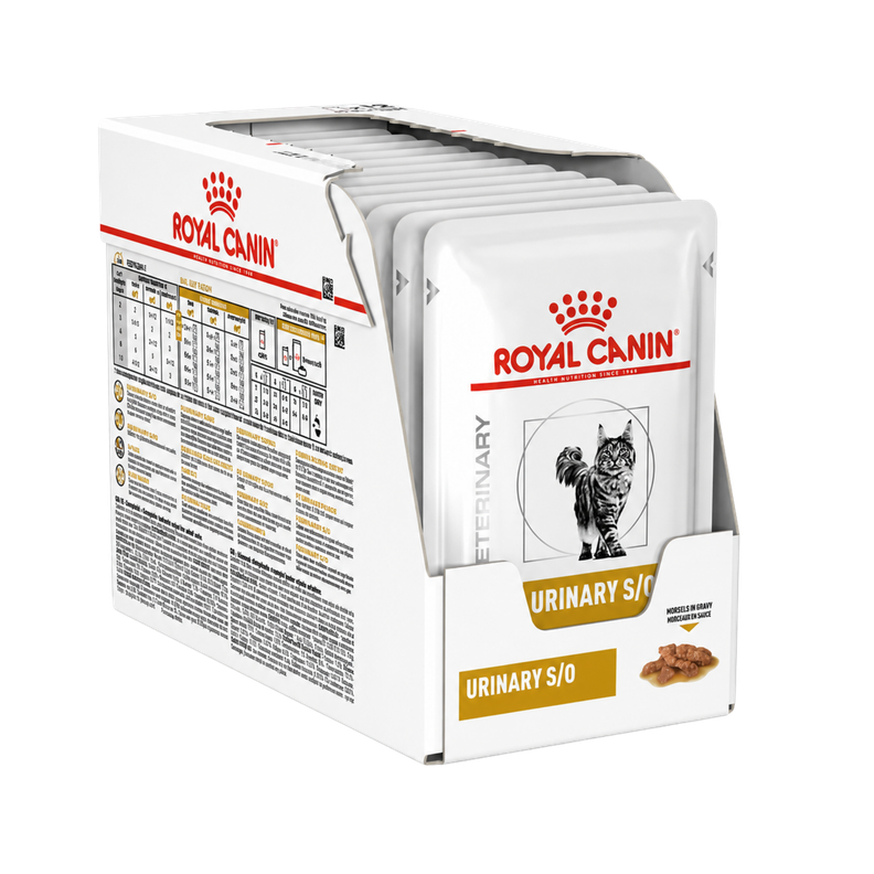 Royal Canin Pouch Urinary S/o Gato 85g (12 Unidades) | Pack 12 Sobres Blanco 10