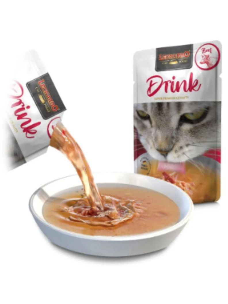 ALIMENTO LEONARDO DRINK SABOR TERNERA 40 GR (PACK 20 SOBRES)-1