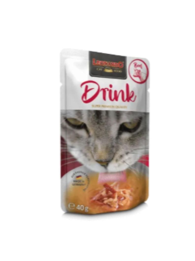 ALIMENTO LEONARDO DRINK SABOR TERNERA 40 GR (PACK 20 SOBRES)-2