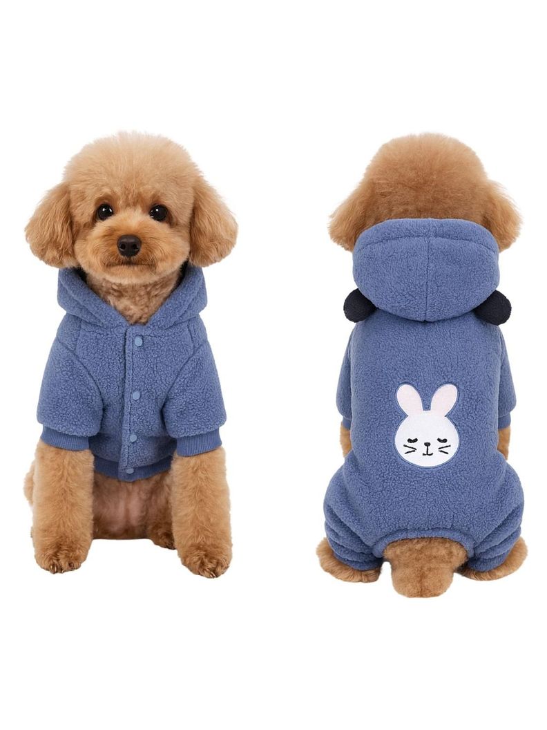 Ropa para mascota conejo polar Talla M 30x20 CM-2