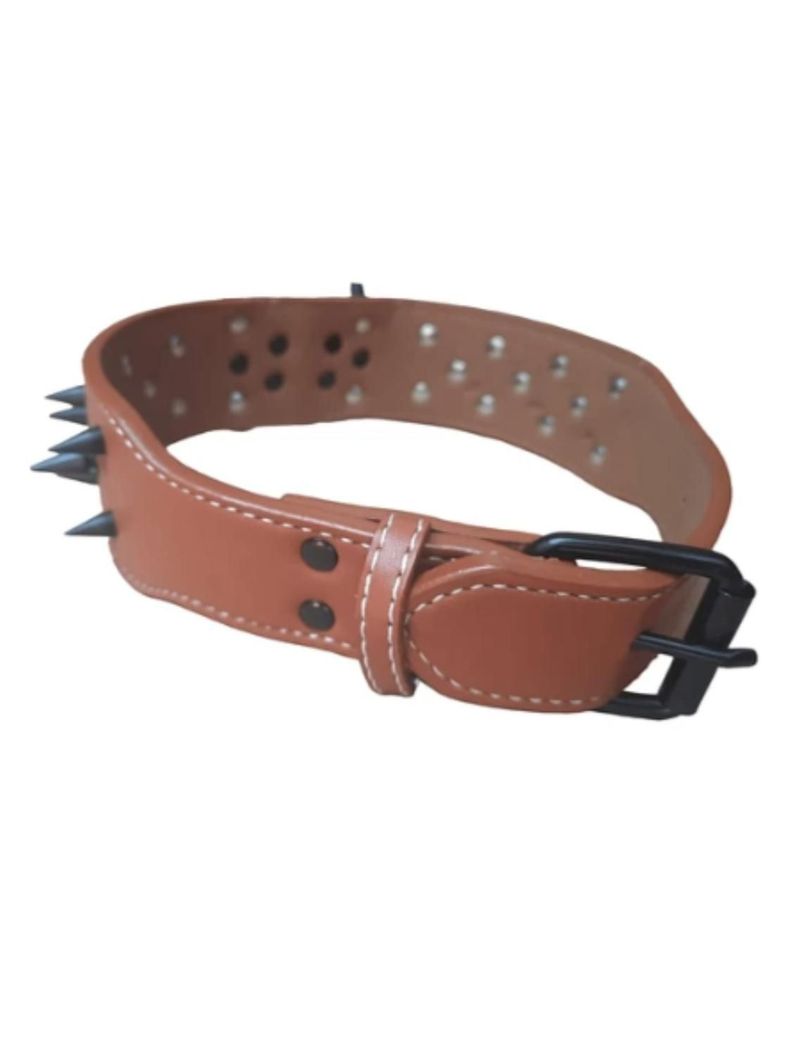 COLLAR DE PUAS REFORZADA PARA PERROS GRANDES - 60CM-5