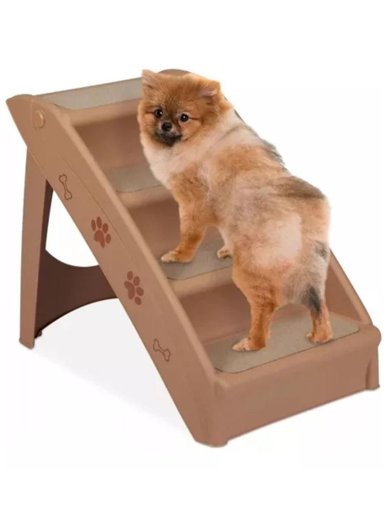 Escalera pegable para perros antideslizante 76x35x13cm-0