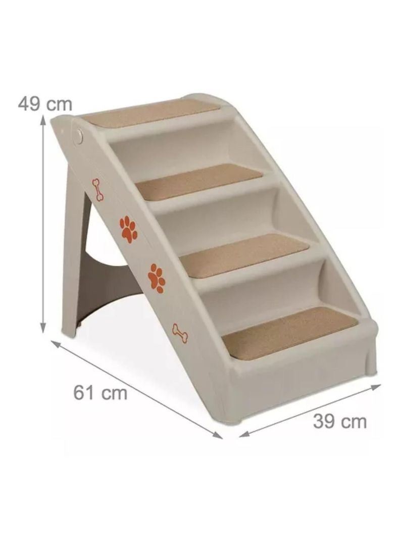 Escalera pegable para perros antideslizante 76x35x13cm-1