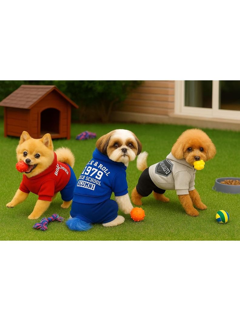Ropa para mascota Rock polar Talla M 28x18 CM-2