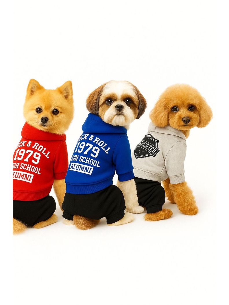 Ropa para mascota Rock polar Talla M 28x18 CM-3