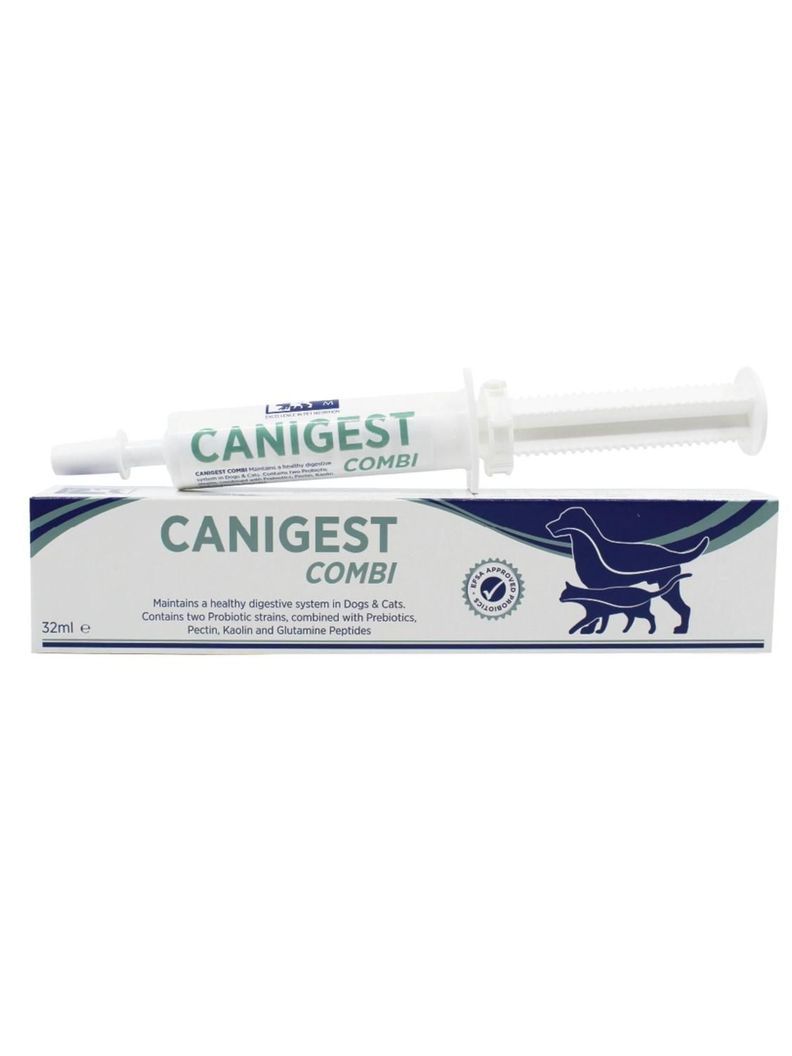 Probiotico Canigest Combi para perros y gatos 32 ml-0