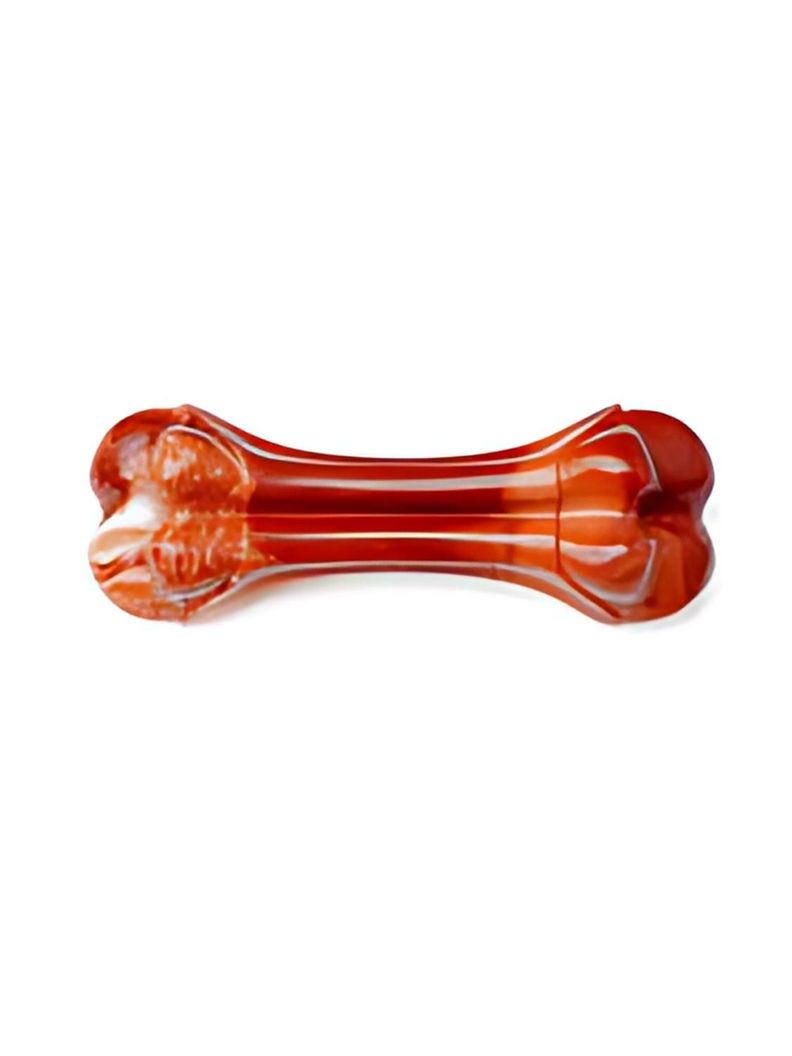 Hueso de Nylon Resistente aroma a tocino para perros 22cm-0