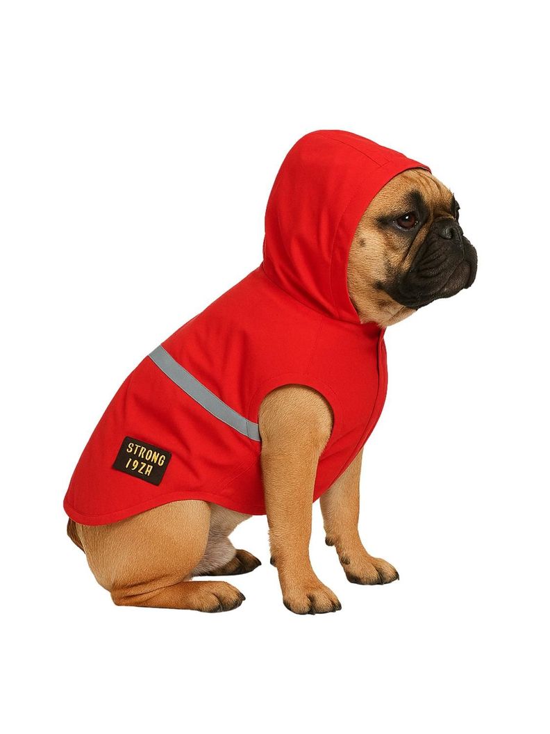 Parka impermeable reflectante para perros 3XL 47 CM-1