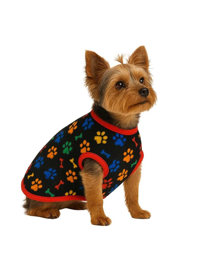 Capa Polar Perro XS 25 cm Abrigo Invierno Chihuahua