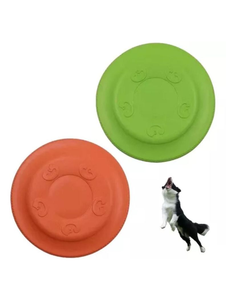 Juguete Disco Volador frisbee goma eva para perros 23cm-6