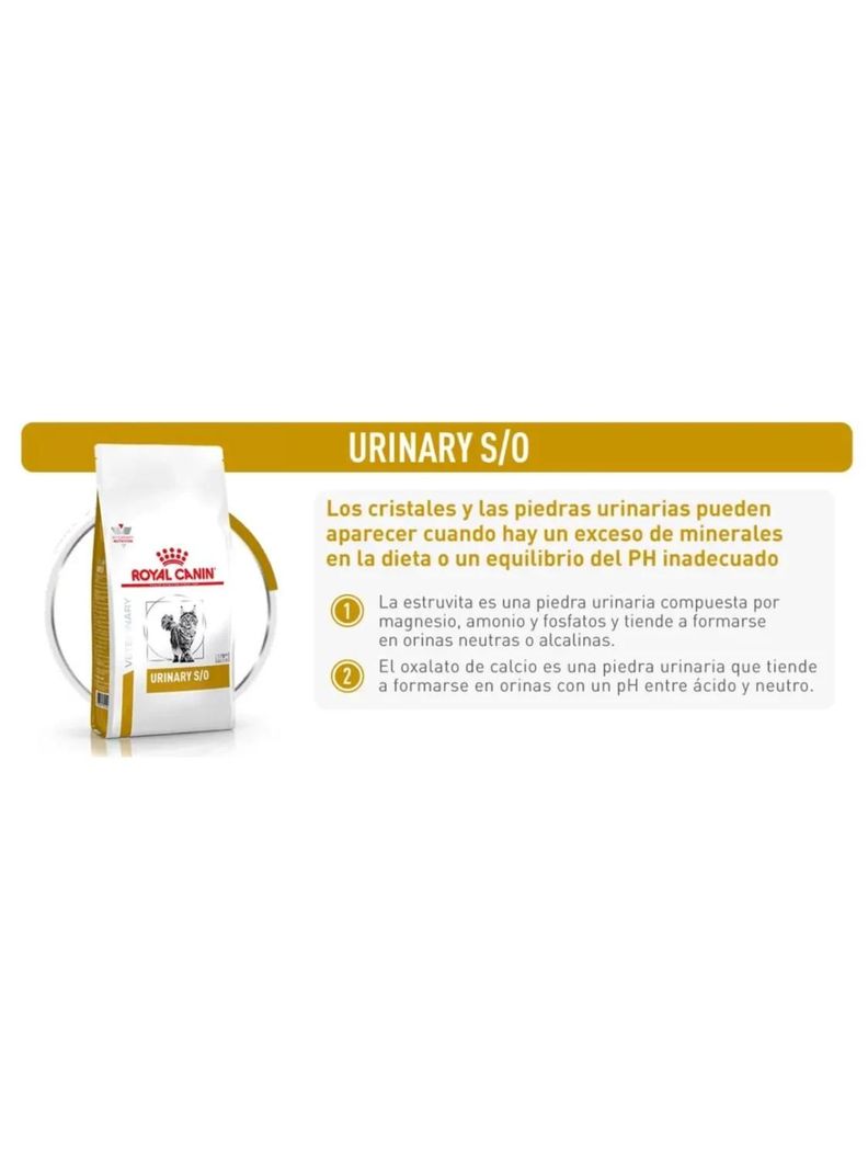 Alimento Royal Urinary s/o Feline 7,5kg-3