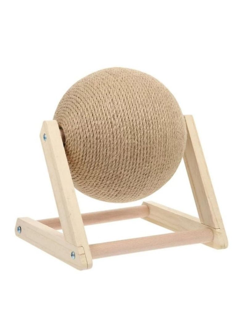 Rascador Bola Giratoria para Gatos 28x18x30 CM-2