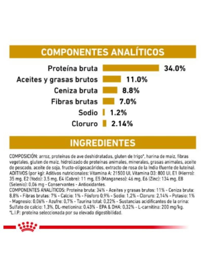 ALIMENTO ROYAL CANIN URINARY S/O FELINE 400GR-5