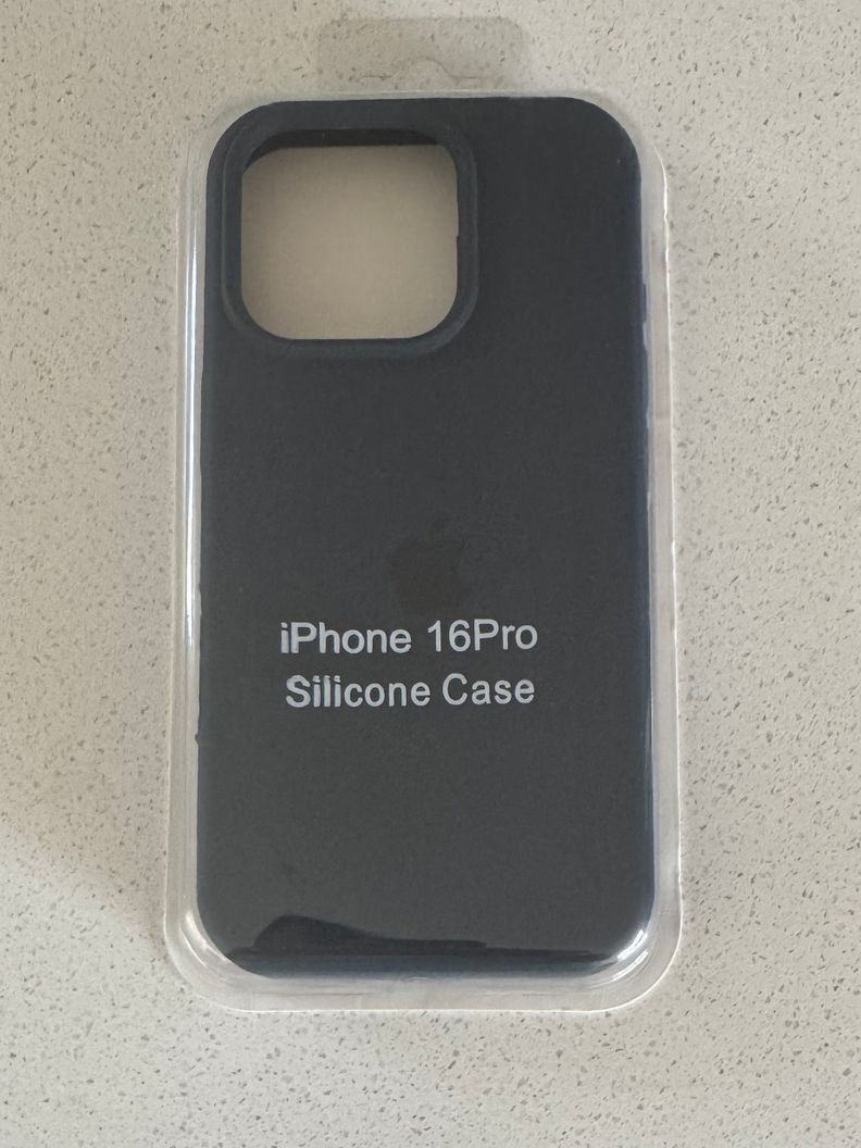 Funda Carcasa Silicona iPhone 16 Pro - Logo Apple-3