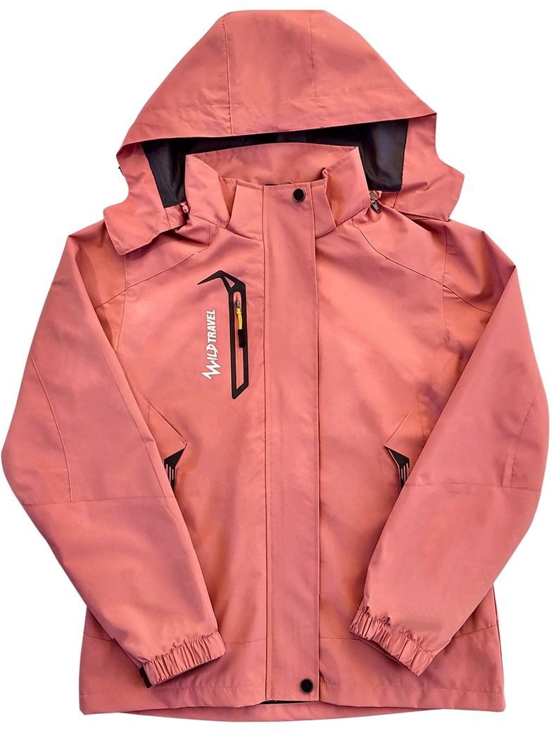 Chaqueta Corta Viento Impermeable Premium Wild Travel Mujer-2