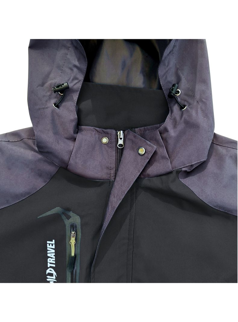 Chaqueta Corta Viento Impermeable Premium WildTravel Hombre-3