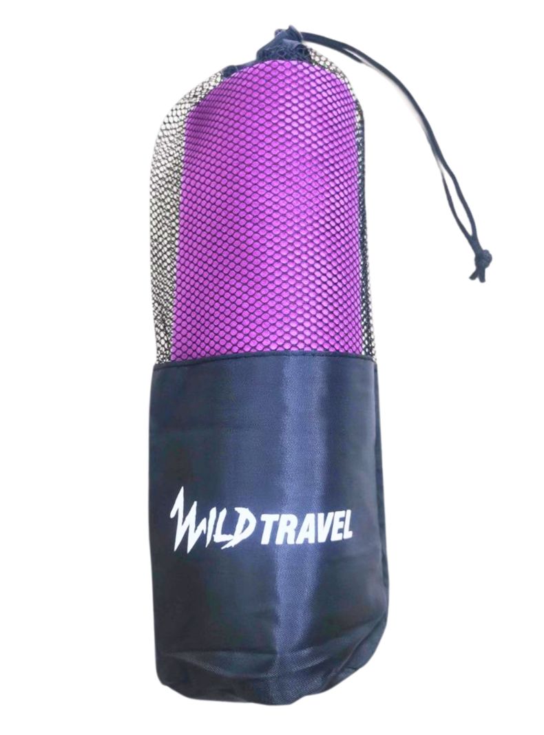 Pack 3 Toalla Microfibra Azul Wild Travel Secado Rápido-5