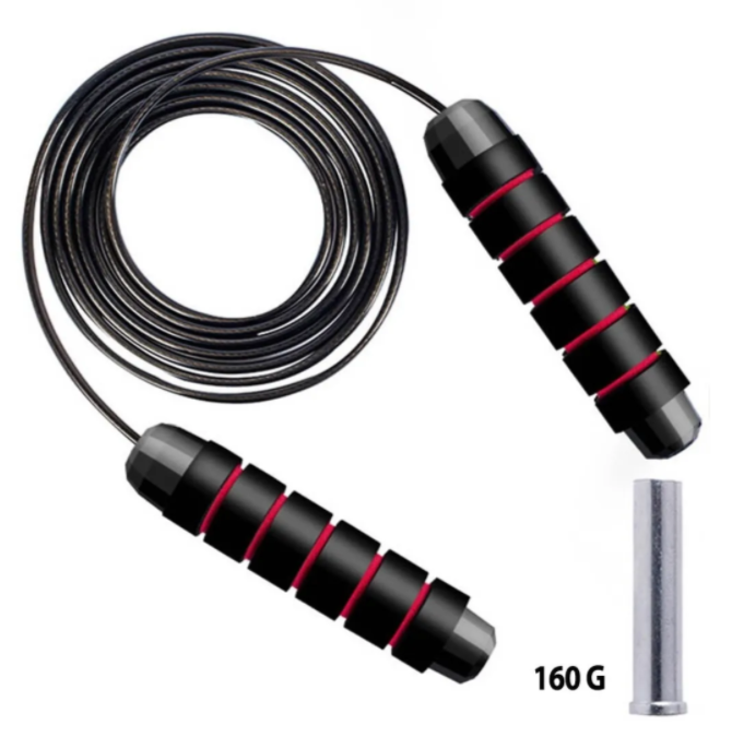 Cuerda 3m Saltar Doble Balero Speed Rope Alta Velocidad-6