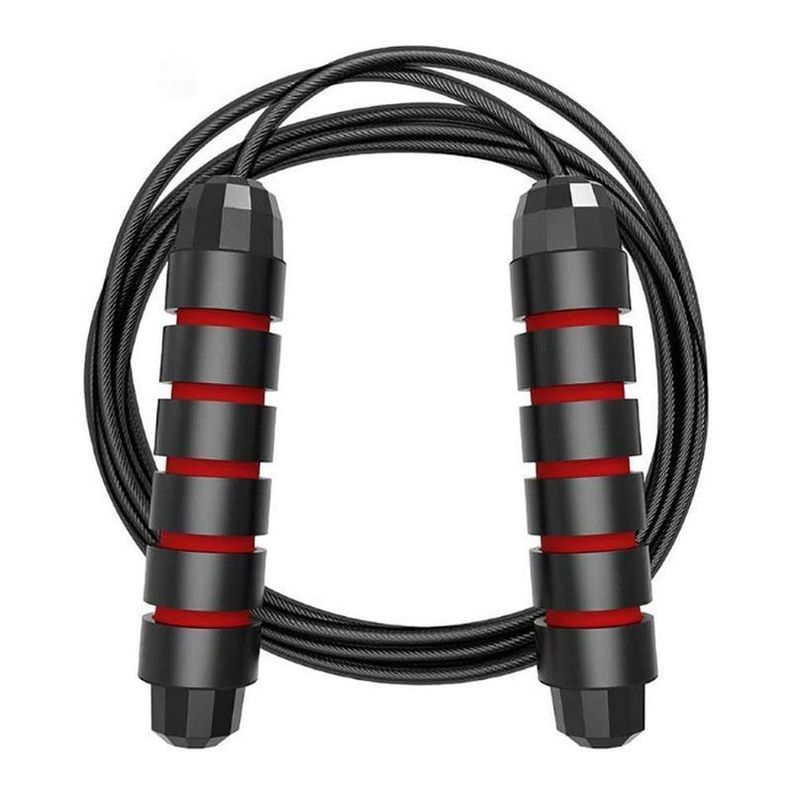 Kit 4 Fitness Abs Roll Banda Elástica Push Up Hand Grip Cuerda-4
