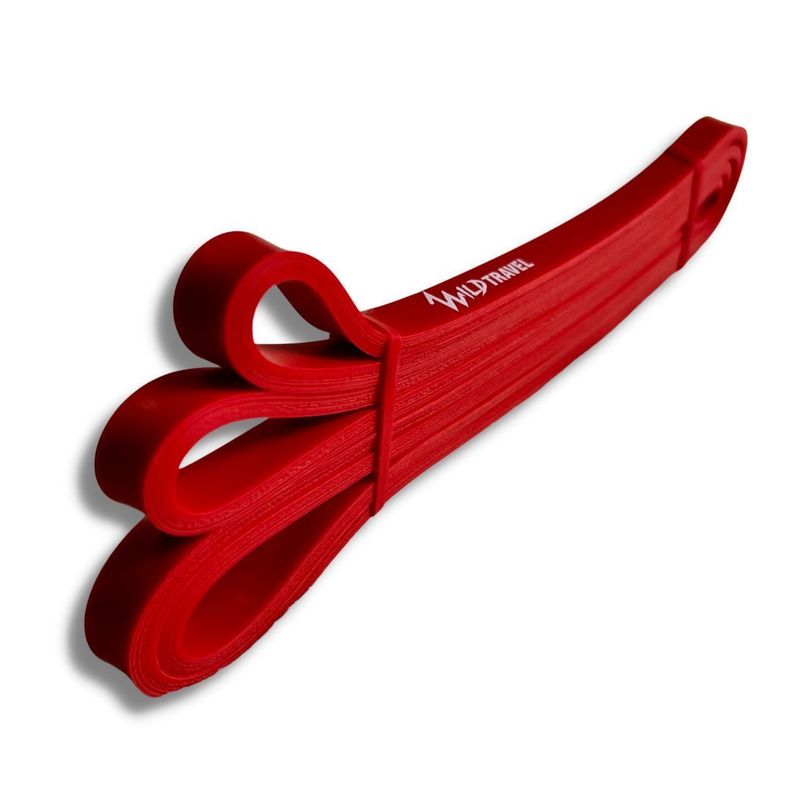 Kit 4 Fitness Abs Roll Banda Elástica Push Up Hand Grip Cuerda-3