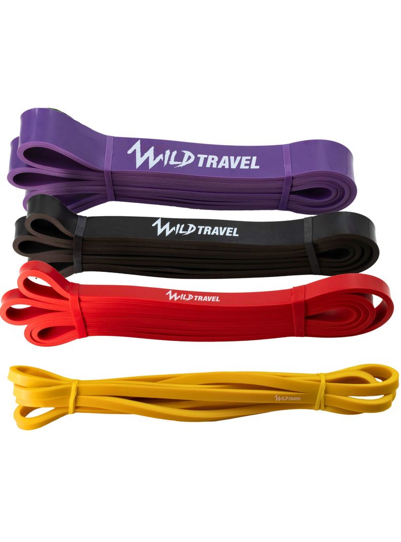 Kit De 4 Bandas Elásticas De Resistencia Pull Up Crossfit Gym Ligas-0