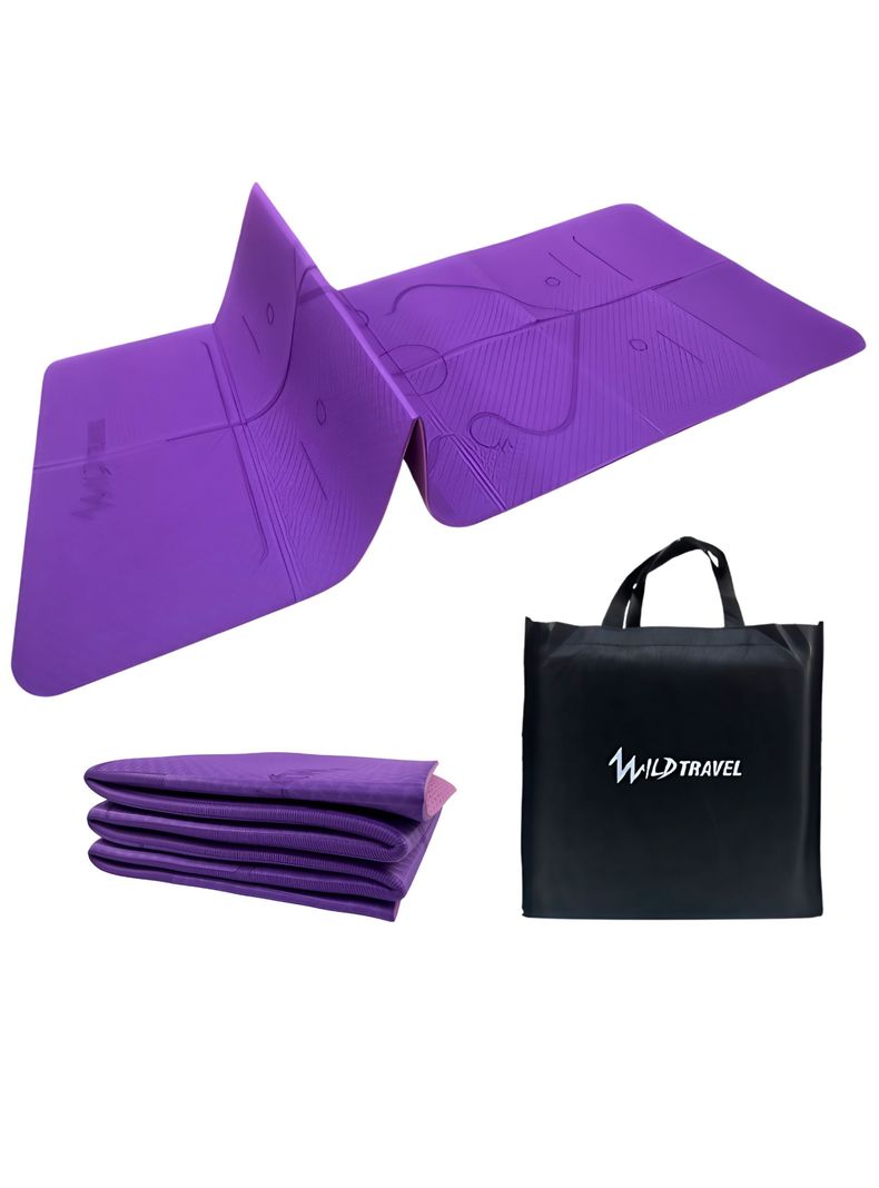 Mat Yoga Colchoneta Plegable FlexiMat Wild Travel + Bolso-0