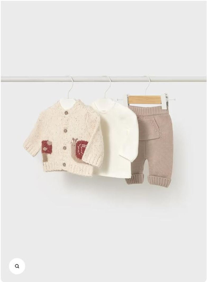 Conjunto pantalon Beige 6 A 9 Meses