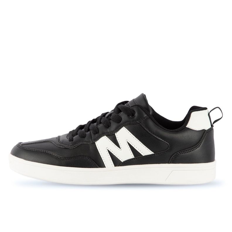 Zapatilla Urbana Street Hombre Negro Blanco Michelin Footwear Ps19-2